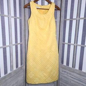 Evan Picone Yellow Dress